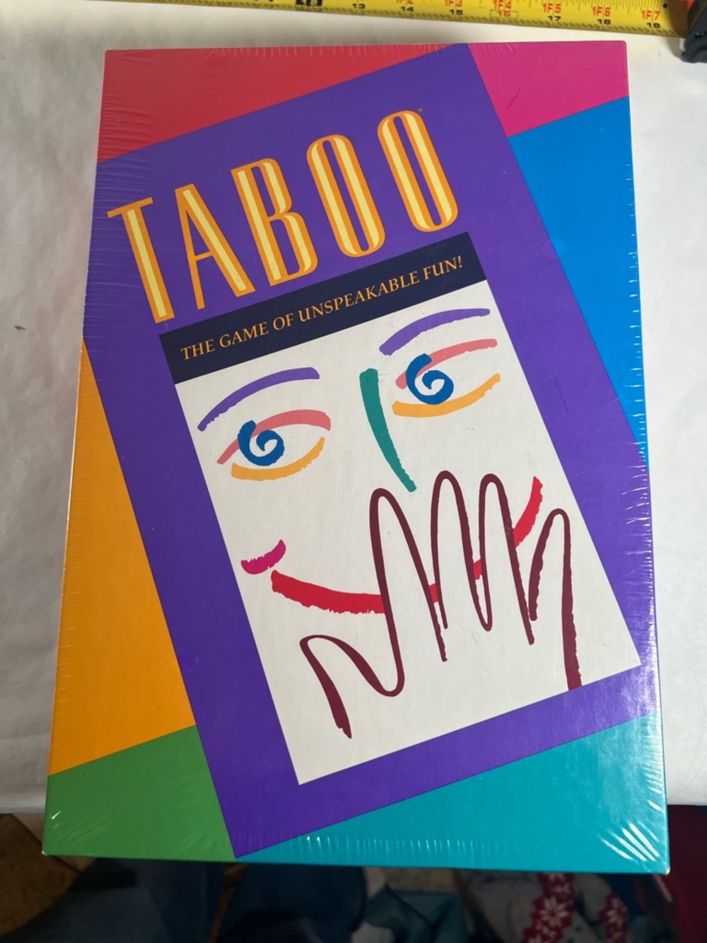 Taboo Board Game 1989‎ sealed